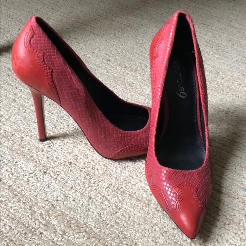Western style heels
